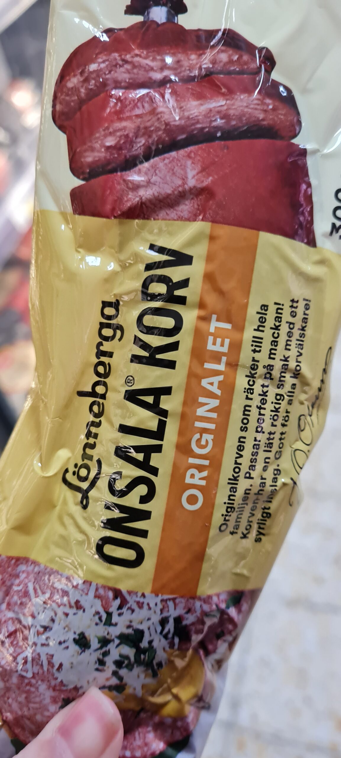 Lönneberga Onsala korv orginalet